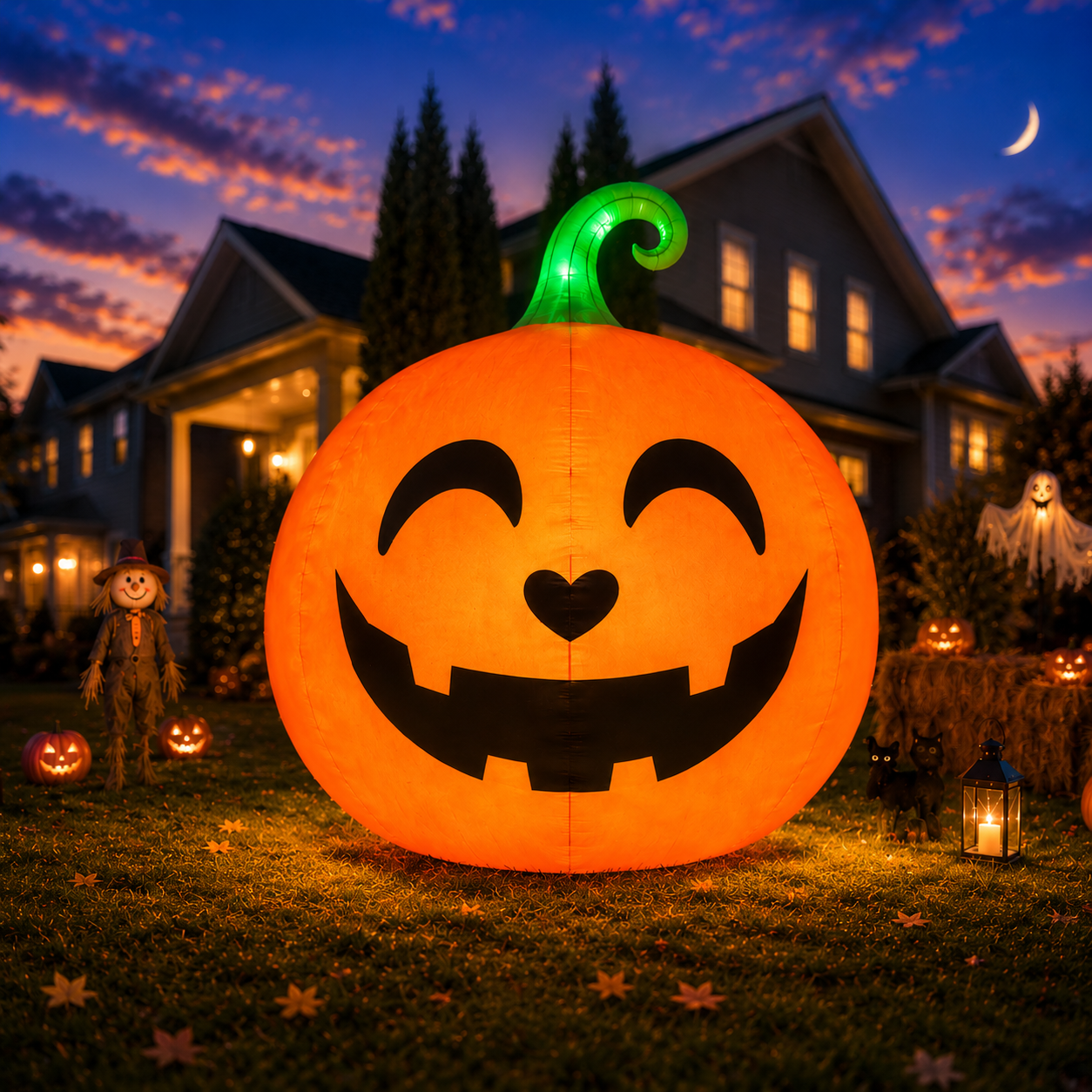 10FT Giant Jack-o'-Lantern Halloween Inflatable