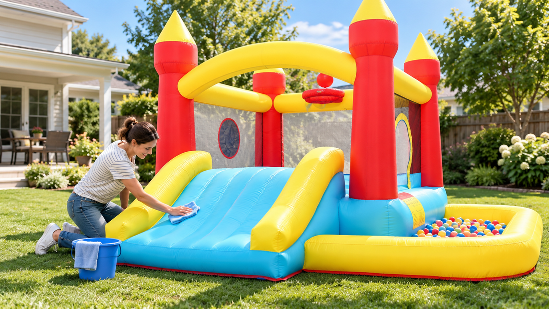 How to Clean Your Bounce House