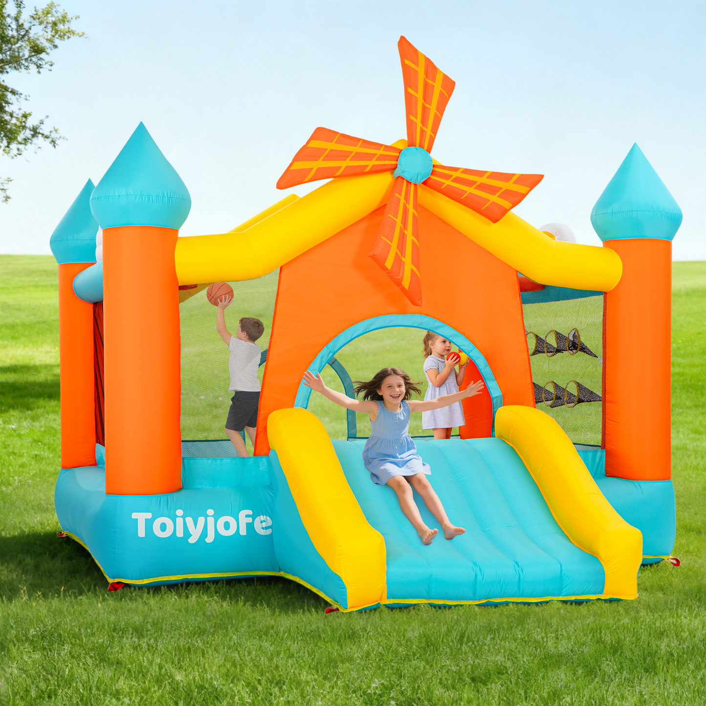 Windmill Adventure Multi-Activity Bounce House