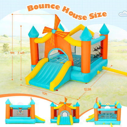 Windmill Adventure Multi-Activity Bounce House