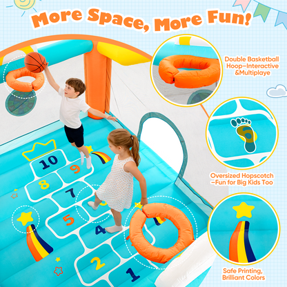 Windmill Adventure Multi-Activity Bounce House