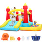 Toiyjofe Bounce House with Blower & Slide, (10FT X 10FT X 7FT) Kids Bouncy Castle for Indoor/Outdoor Play, Birthday Parties, Backyard Fun Inflatable Bounce House for Kids 3-6, Jump House for Toddlers